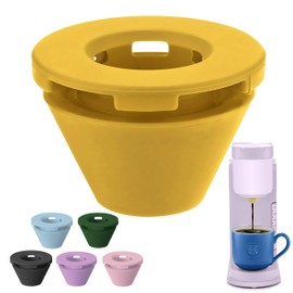 Silicone Anti-Leak Coffee Spout for Keurig K-Mini & Express - Splash-Proof Accessory, No Mess Drip-Free Design, Easy to Clean & Reusable (Orange)