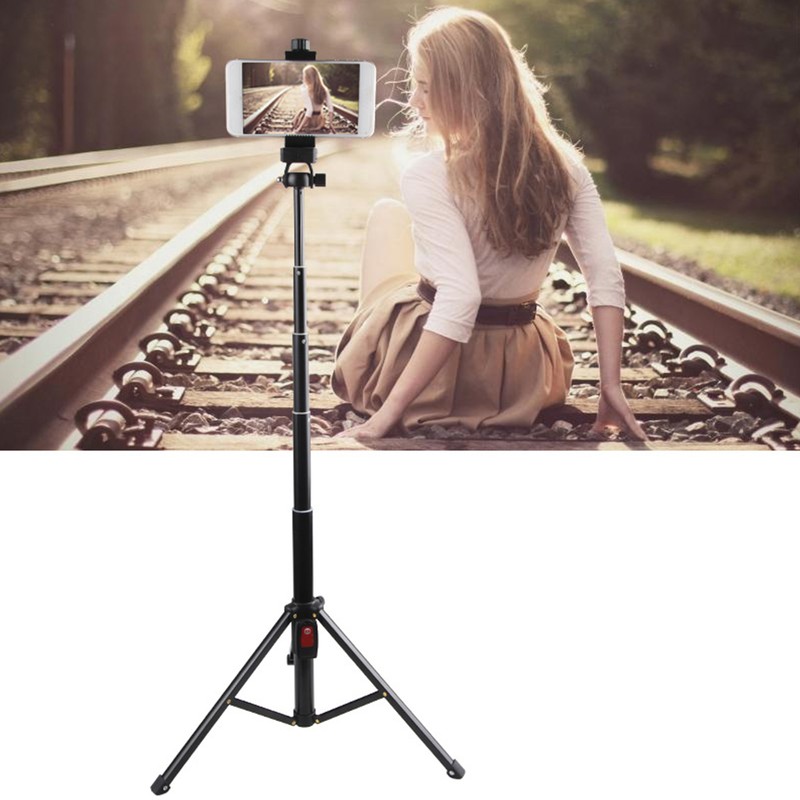 YK‑2688 Aluminum Alloy Tripod Selfie Stick for Fill Light Cellphone