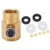 CO2 Cylinder Cartridge Adapter Household Soda Bottle Brass Refill Connector