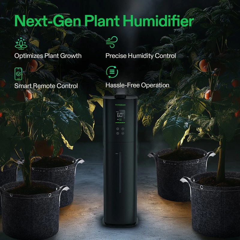 VIVOSUN H09 2.38 Gal /9L Air Environment Plants Humidifier Wi-Fi