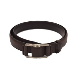 Flying Horse Horse Leather Stepless Adjustment Belt, Genuine Leather, Men's, Made in Japan, dark brown