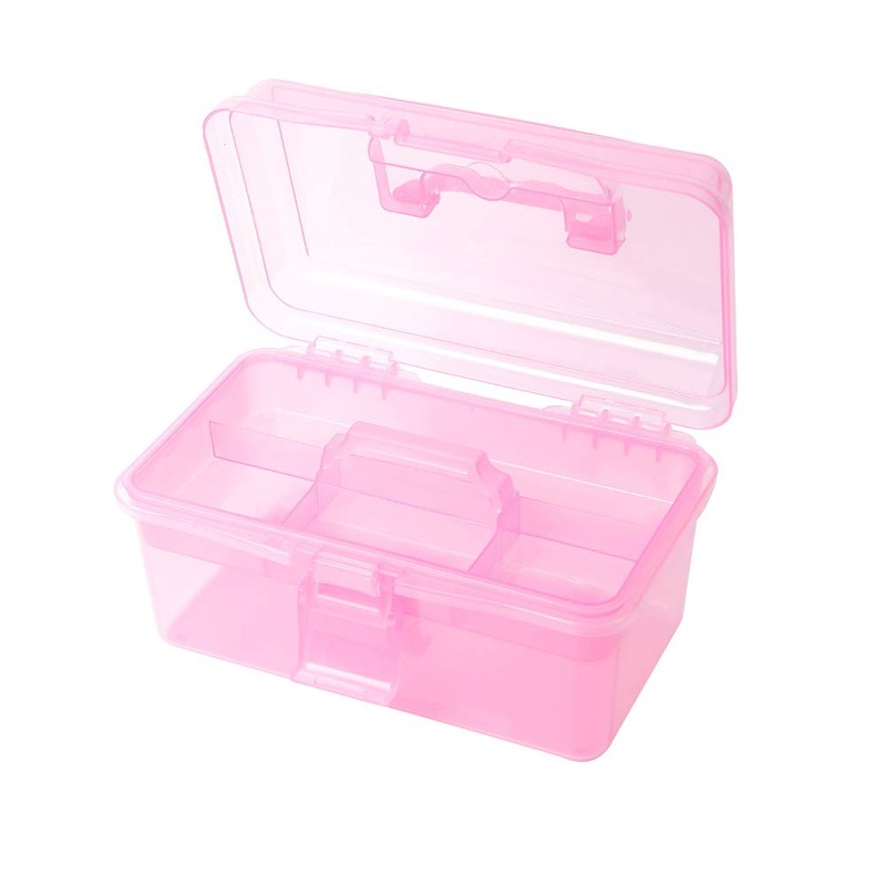 BangQiao Multipurpose Plastic Storage Container Organizer Box Case with Removable