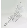 Tredoni 8x8-inch Stainless Steel BBQ Turn-Over Grill Net Clamp -