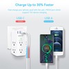 BESTEK Surge Protector, Outlet Extender with 6 Outlets and 4