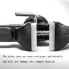 MYTEC Mini Home Vise, nylon jaws Clamp-On Vise, 2.0" black