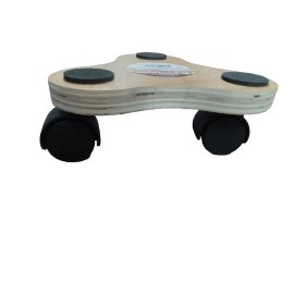 haulmaster 3 Wheels wood Furniture Dolly Movers Dolly Leg Cart Steel Tri-Dolly Wheel 180 LB