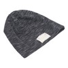 Anti Radiation Hat Black Striped Silver Fiber and Cotton Shielding