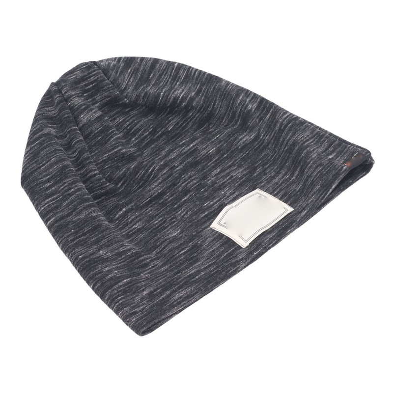 Anti Radiation Hat Black Striped Silver Fiber and Cotton Shielding