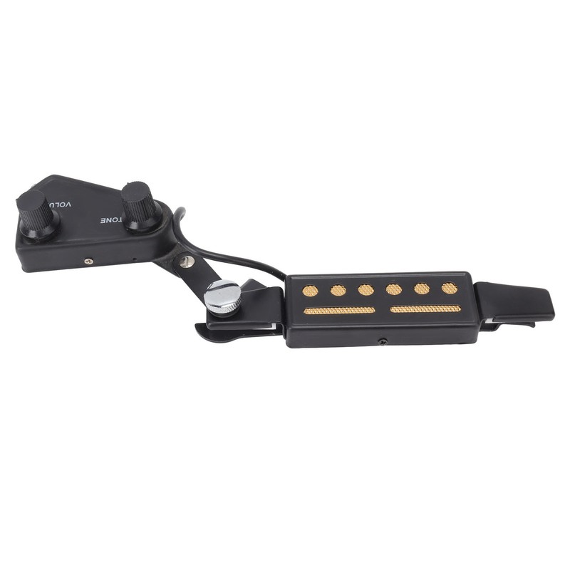 Soundhole Pickup Volume Tone Control 6 Hole Guitar Pickup for