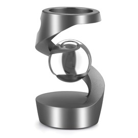 DOLASEV Kinetic Desk Toys, Desk Toys for Office for Adults, Metal Fidget Toys for Kids, Desk Fidgets for Adults (Grey Silver)