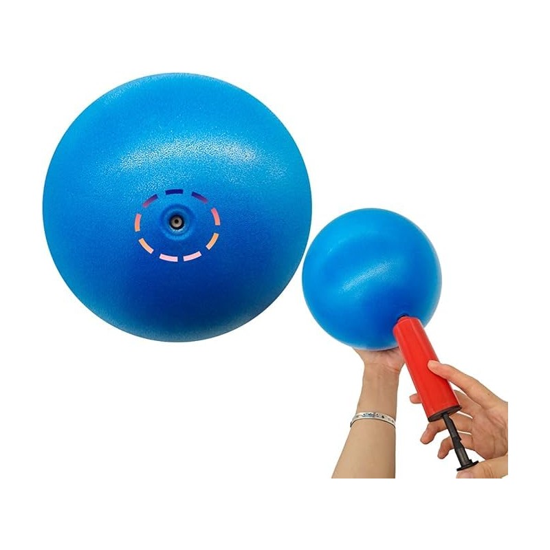 6 Inch Mini Pilates Exercise Yoga Ball with Pump