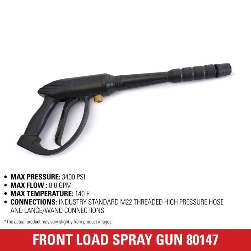 Simpson Cleaning 80147 Universal Pressure Washer Gun for Cold Water