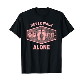 Never Walk Alone Horse, Dog and Rider T-Shirt for Men Women Kids