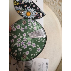 Vera Bradley Mini Cord Keeper In Daisies White