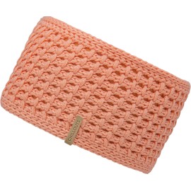 CHILLOUTS Cleo Headband - Wide Winter Headband - Warm Headband for Women in Orange Wool Content