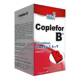 Multivitamínico Cmd Coplefor Cápsulas Unidades Vitaminas Omega