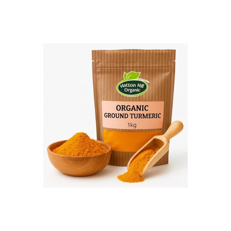 Organic Turmeric Powder 50g by Hatton Hill Organic