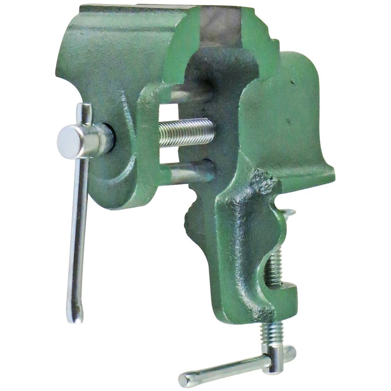 Hasehiro Kogyo Unic Bench Vise 50mm Green