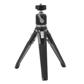 Tabletop Tripod 360° Rotating Ball Head 4kg Load Capacity 1/4 Inch Screws Anti Slip Aluminum Alloy Mini Phone Tripod for Camera Projectors