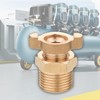 JISADER Air Compressor Drain Valve Copper Drain Valve Household Sturdy