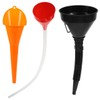 OSALADI 1 Set Refueling Funnel Oil Replacement Funnel Flexible Funnel