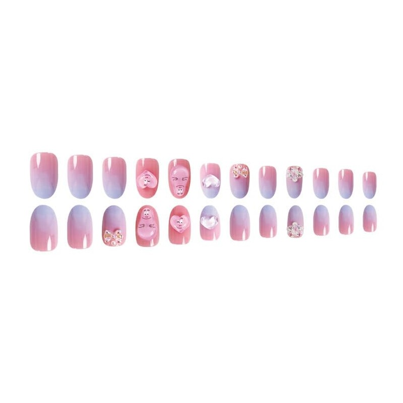 suntan barbapapa nail tip