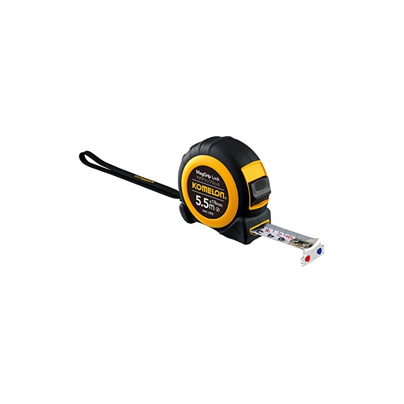 Komelon KMC-38RB Convex Mag Grip Lock Measure Width 1.0 inches