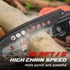 6-Inch Mini Electric Chainsaw Cordless - Handheld Portable Chainsaw with