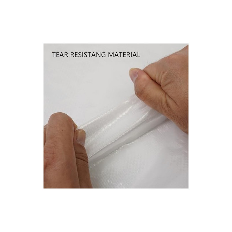 96L Ultra-large capacity Clear Plastic Storage Bag, 66 x 66