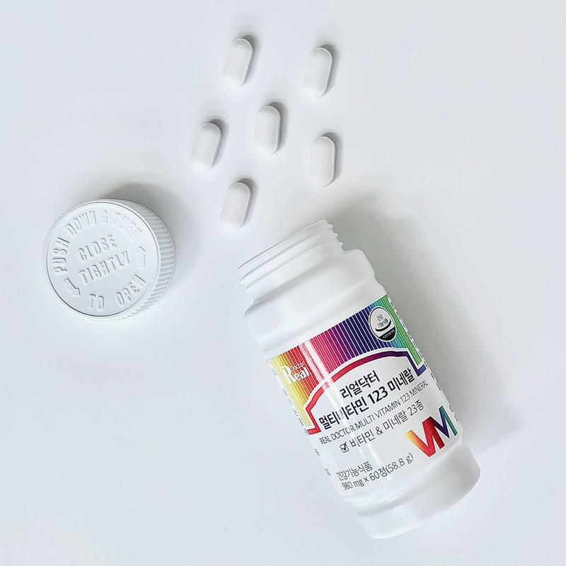 Real Doctor Multivitamin 123, 23 minerals, multivitamin, 1 tablet per