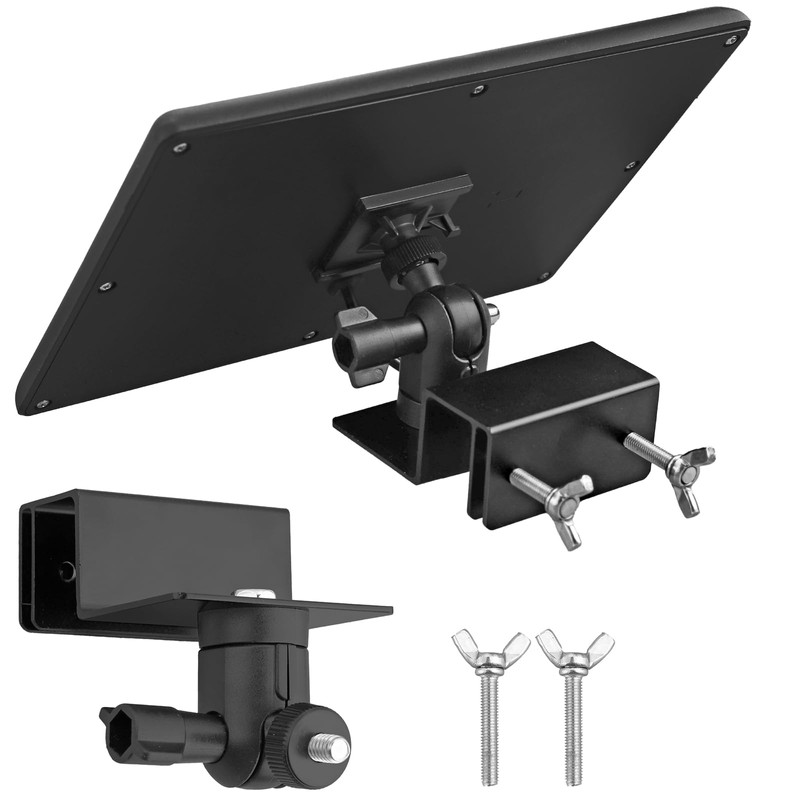 Anbte Universal Solar Panel Gutter Mount, Aluminum Gutter Mount for