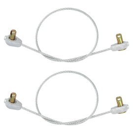 Hirldeea 746-0968 946-0968 Deck Lift Cable Fits MTD Cub Cadet Craftsman Troy-Bilt Ryobi Yard Machines Yard-Man Lawn Mower Tractor, Cable Length 16" (2 Pack)