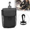 Outdoor Portable Lightweight Diving Mesh Gear Bag Package with Buckle(black)