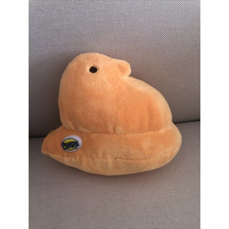 Peeps 4 Pcs Just Born Marshmallow Peeps Lunchbox, Plush Chick