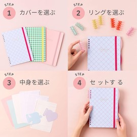 Binder Ring 5 Hole Papinot Mint PPK-RG01-MI