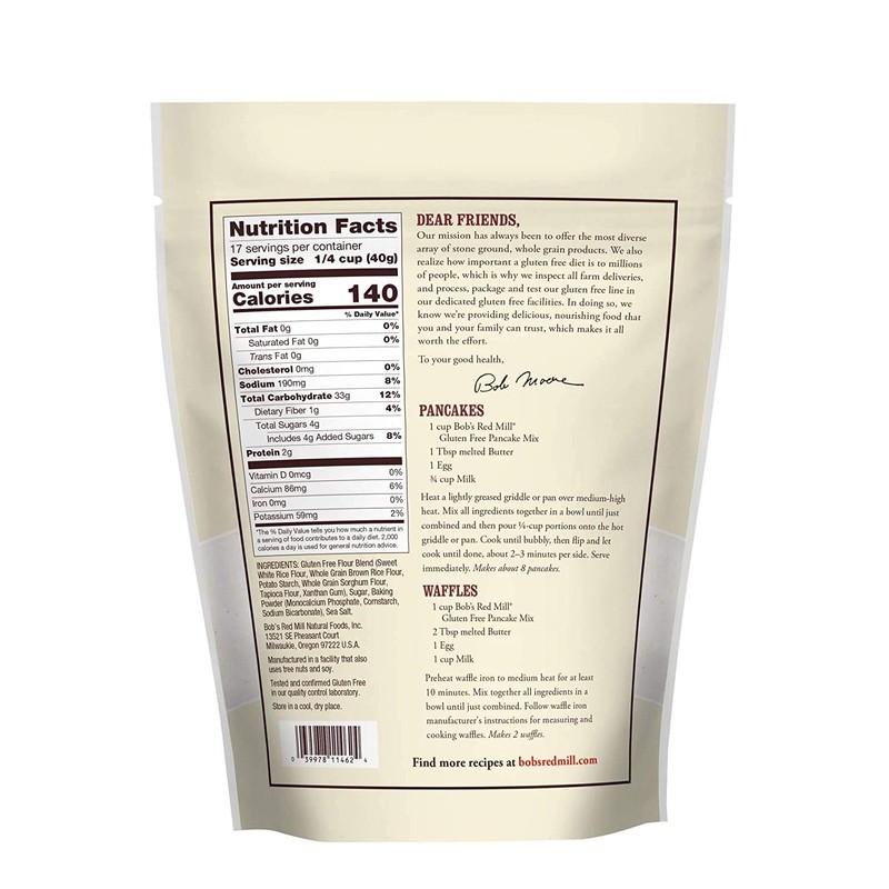 Bob's Red Mill Pancake Mix, 24-ounce (Pack of 3)