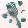 2 Cepillos de Ventilación para Desenredar con Paleta con Dientes