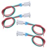 4 Sets PreWired Round LEDs Waterproof 2Color Signal Light Common