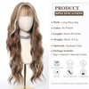 Esmee Long Wavy Brown with Highlight Wigs for Women Natural