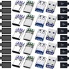 ZHUROUPU 20PCS USB 3.1 Typ-c weiblich männlich Lötkabel Stecker PCB