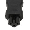 5 Pcs IEC320 C6 to IEC320 C5 Power Adapter Computer