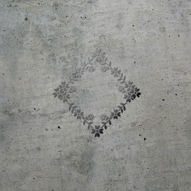 Decal Stickers of Floral Frame (Metallic Silver) (Set of 2) Luxury Weatherproof Vinyl Decal Stickers for Laptop Desktop Smartphone Car Dirt Bike Wall Room Mason Jar Bathtub - ANDVER1d91443SI