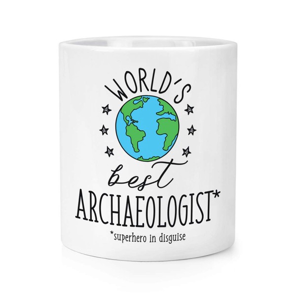 World's Best Archaeologist Makeup Brush Pencil Pot