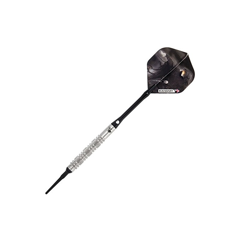 Elkadart Wizard 80% Tungsten Soft Tip Darts with Storage/Travel Case,