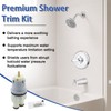Replacement for Delta Classic 13/14 Series Single-Function Handle Trim Kit,