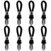 8 Pieces Black Towel Clips, Coat Clips, Bathroom Clips, Drying