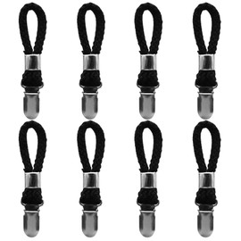 8 Pieces Black Towel Clips, Coat Clips, Bathroom Clips, Drying Clips, Multifunctional Clips, Home Accessories