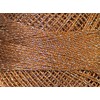 Brown Silver Metallic Braid Thread Camellia #34766-20 Gram