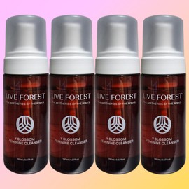 4 Live Forest Y Blossom Y Zone Feminine Cleanser Mildly Acidic / 4개 라이브포레스트 와이블라썸 Y존 여성청결제 약산성