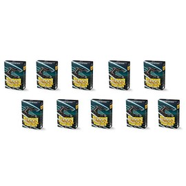 10 Packs Dragon Shield Matte Mini Japanese Jet 60 ct Card Sleeves Display Case